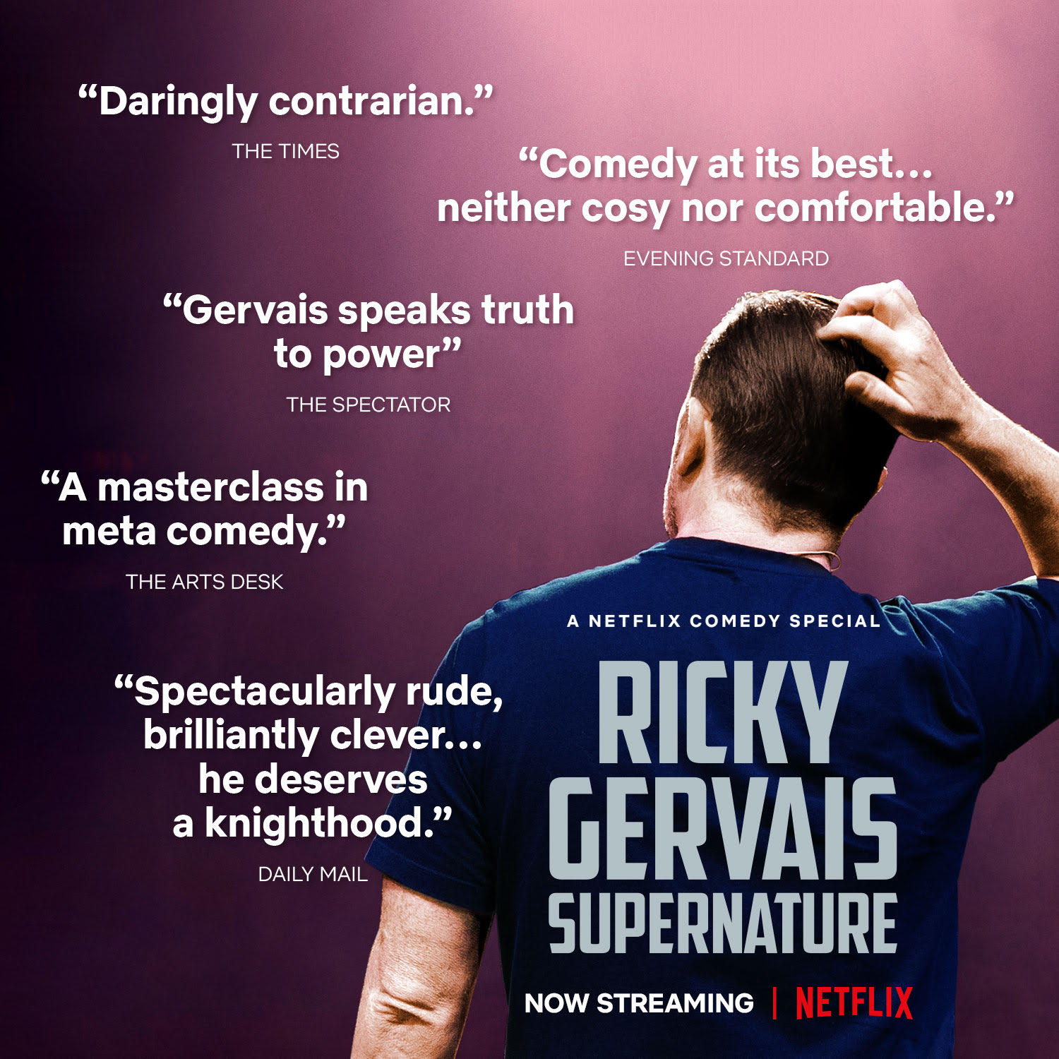 Ricky Gervais on Twitter: "Thank You to The Hollywood Critics