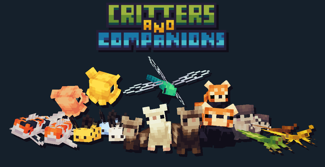 Critters and companions мод на майнкрафт. Critters and companions [1.19.2] [1.18.2] — cущества и компаньоны. critters and companions 1.20.1 гайд.