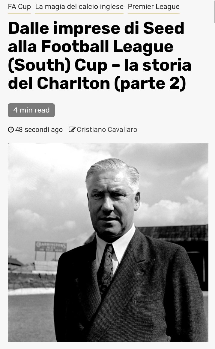 pochepalle's tweet photo. Dalle imprese di Seed alla Football League (South) Cup – la storia del Charlton (parte 2)👇
https://t.co/DaZYKG6e0Y
#Charlton #Addicks #PremierLeague #Seed #Bartram #PochePalle https://t.co/2UwWyTdCCI