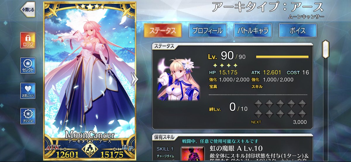 Five_Curious's tweet photo. 早速宝具5にしました！！
 #FGO7周年  #FGOフェス https://t.co/jPcn5Ldmqx