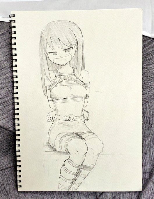 アナログ緊縛絵 