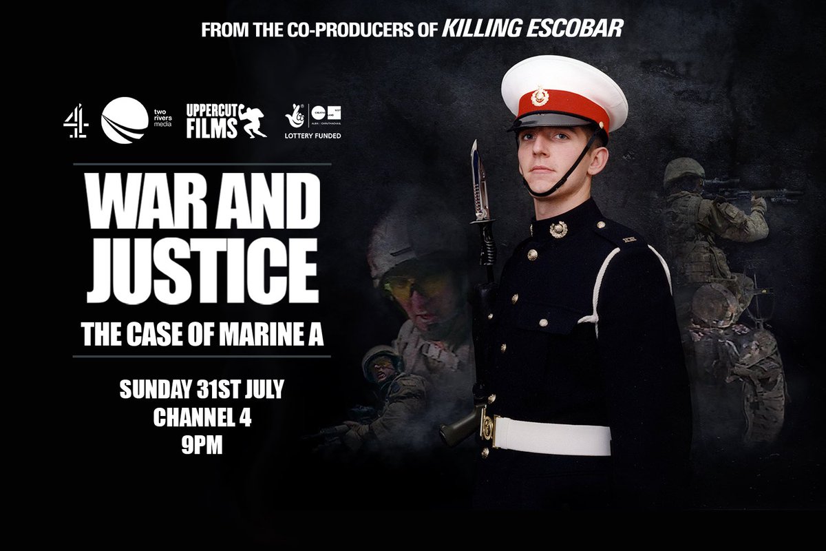 Stephen Bennett’s incredible 'War and Justice: The Case of Marine A' takes viewers into the crosshairs of the moral, legal and personal battles of an unlawful killing in Helmand.

An absolute must watch, tonight at 9pm on <a href="/Channel4/">Channel 4</a>

Full post by the <a href="/BGPostTeam/">Blazing Griffin Post</a> 👇