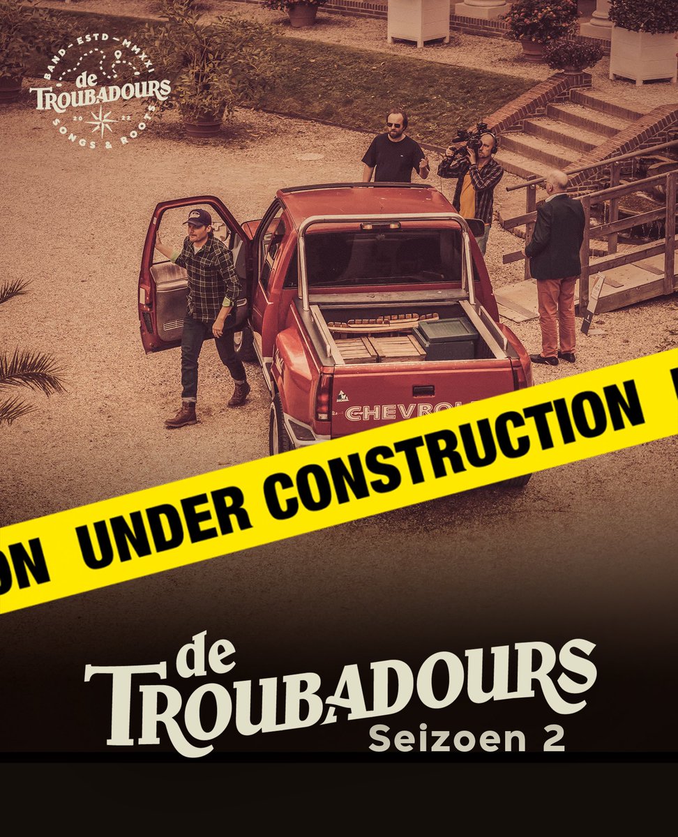 The word is out! 
Heel erg veel zin in seizoen 2 van 
De Troubadours!! open.spotify.com/album/2H07d6be…