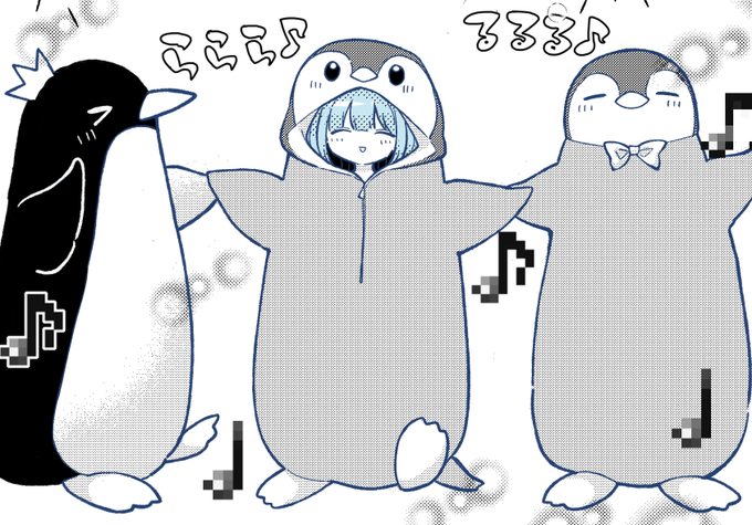 penguin with somunia (という妄想) 