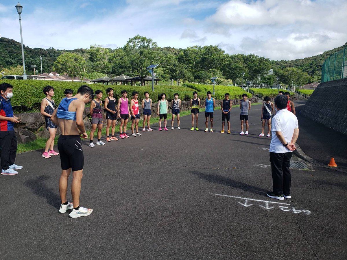 sensatuekiden's tweet photo. 今年の夏季合宿は 新型コロナウイルス��染者数の急増に伴い、7/30～31強化練習会に切り替えて行いました🏃🏃🏃🚙
差し入れ等ご支援頂いた皆様、ありがとうございました。 https://t.co/OP1106OeeI