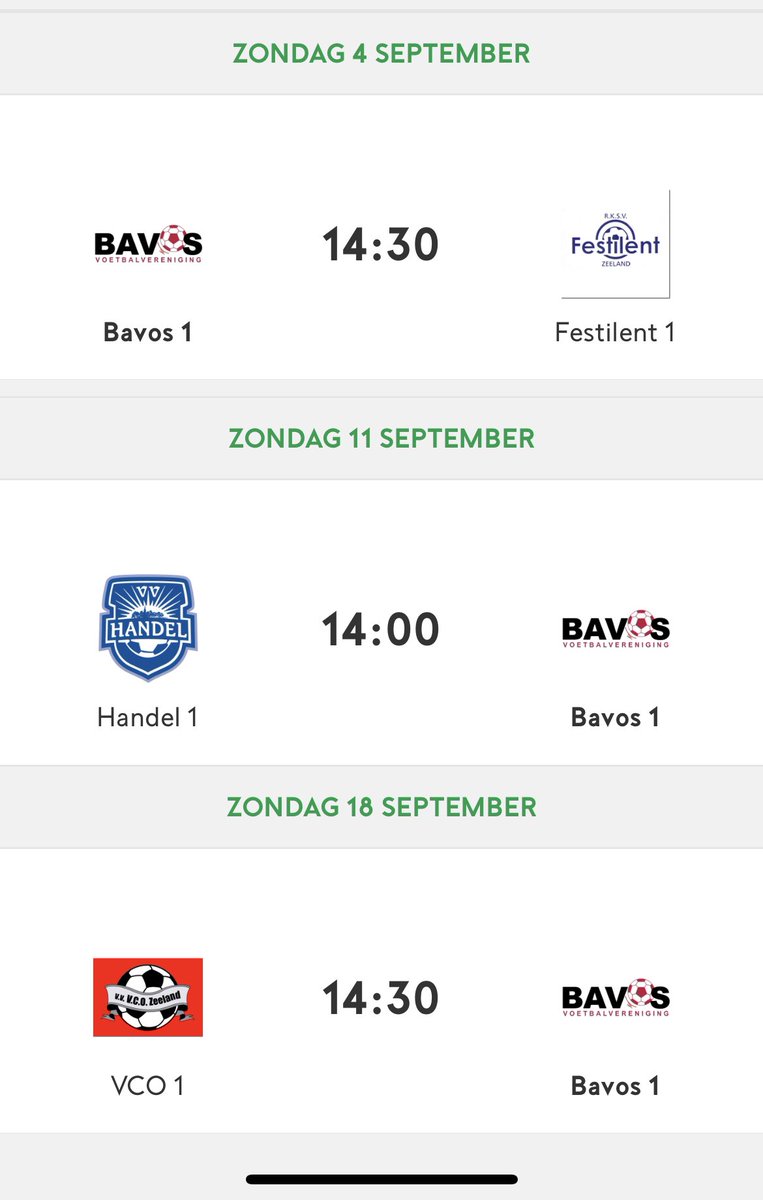 Bekerprogramma Bavos 1