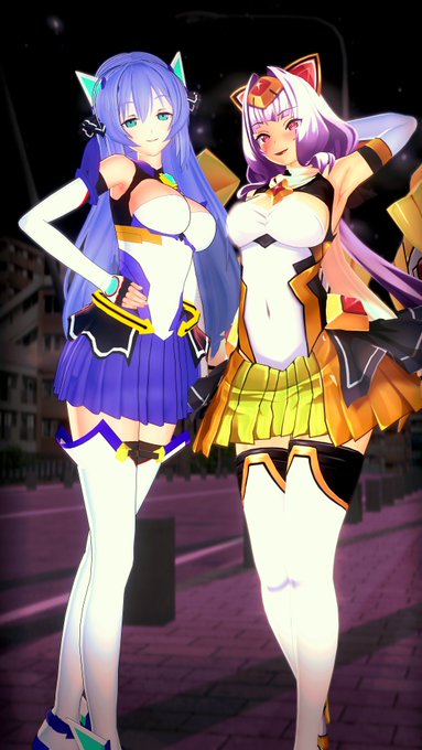 真理奈とアザリンにも悪い顔していただきました…
(エクスティアのカードはfunfurceさん:@funforce1より頂きました!謝謝) 