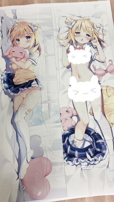 抱き枕色校正きちゃ!
色味も線も良い感じだった…!✨✨ 