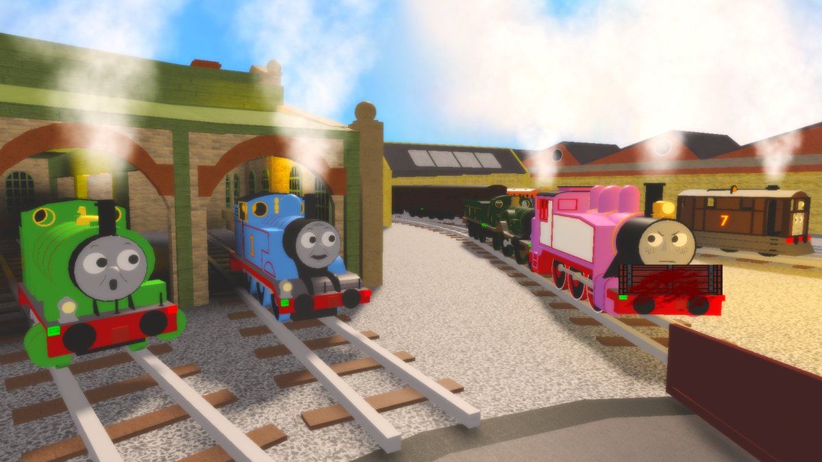 JohnPierson4449's tweet photo. Sodor fallout - Rosie and Emily's arrival #thomasandfriends #sodorfallout https://t.co/7swxB7dIpJ