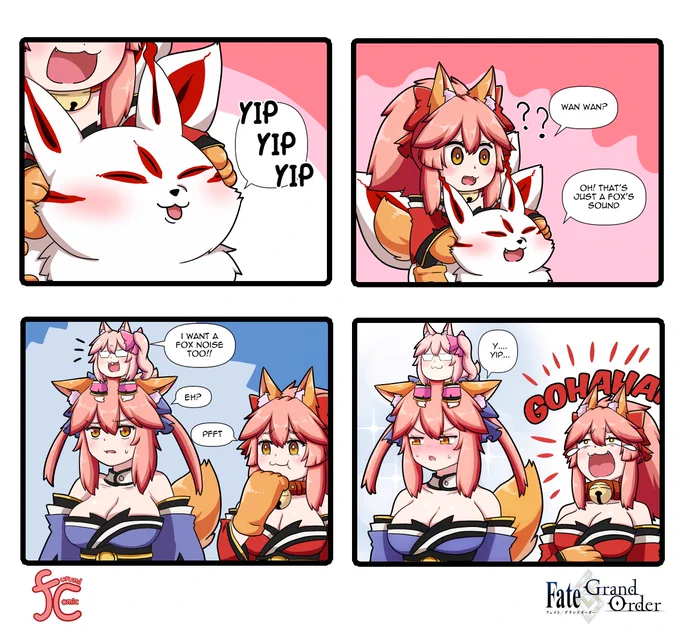 A Fox Noise.
#FGO #FateGO #タマモキャット 