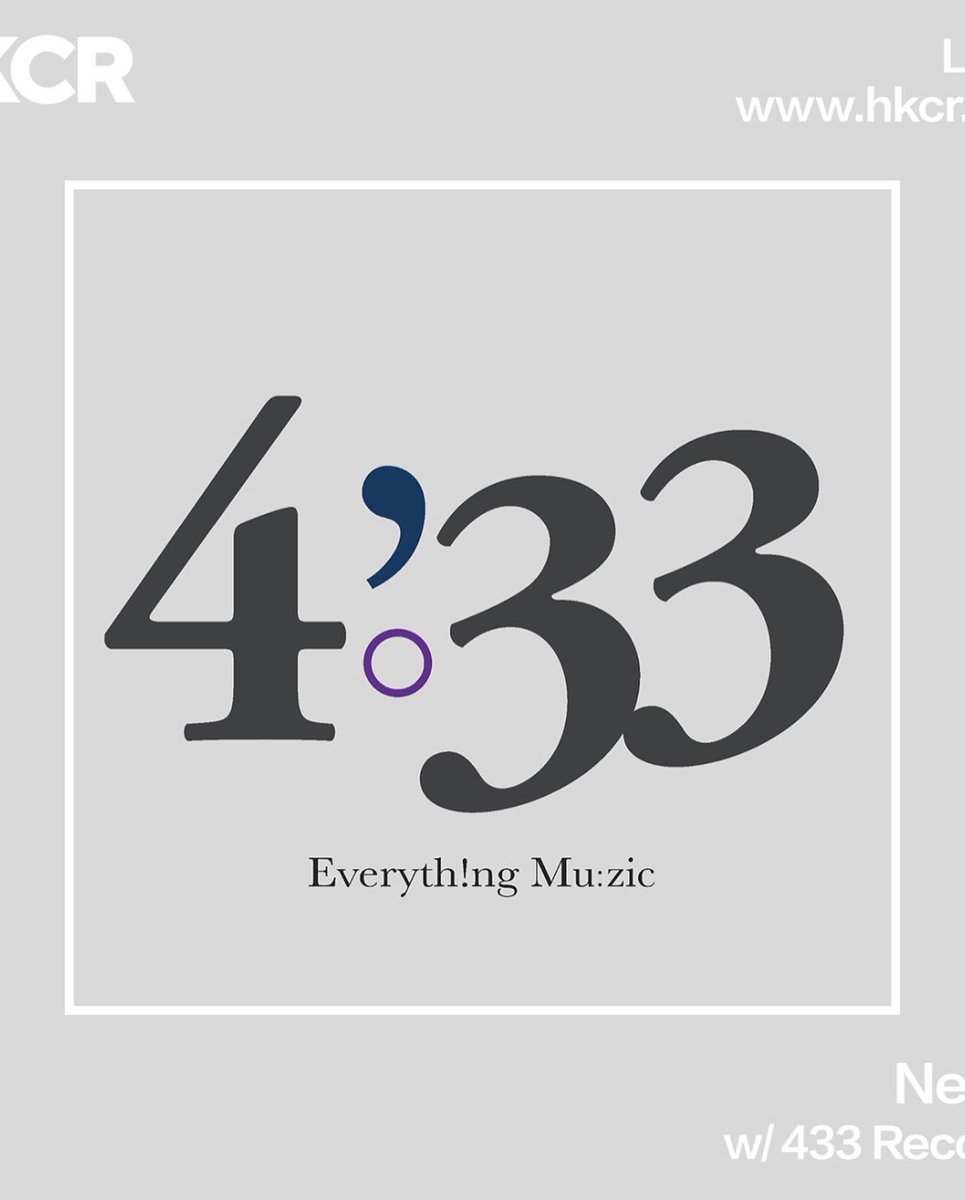 433records1's tweet photo. Now playing 433 Records compilation@HKCR! Sun 8:00-9:00 hk time! 

https://t.co/KWBr3J0U0m https://t.co/CzfAzBNCRO