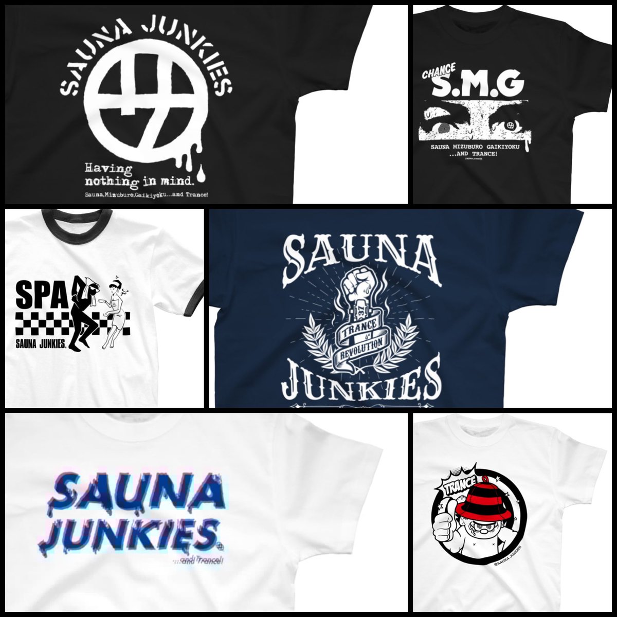 SAUNA JUNKIES サウナジャンキーズ on Twitter "サウナジャンキーズTシャツセール中！ 各種1000円OFF