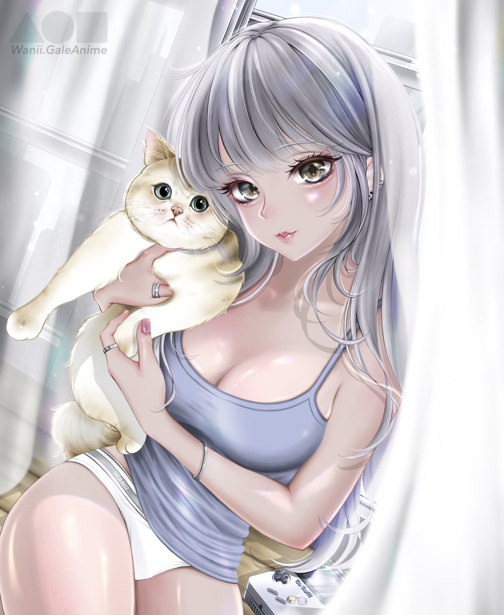 “Hold Me Tight” 🤍
New drop on  <a href="/foundation/">Foundation 🌐</a>
Available for bidding at foundation.app/@Wanii.GaleAni…
Reserve price 0.2 ETH
All bidders will receive the gift 😻🎁 (Below in reply)

If your loneliness is at the front door.
You better just hold on tight.

#NFTCommunity #NFTanime #NFT