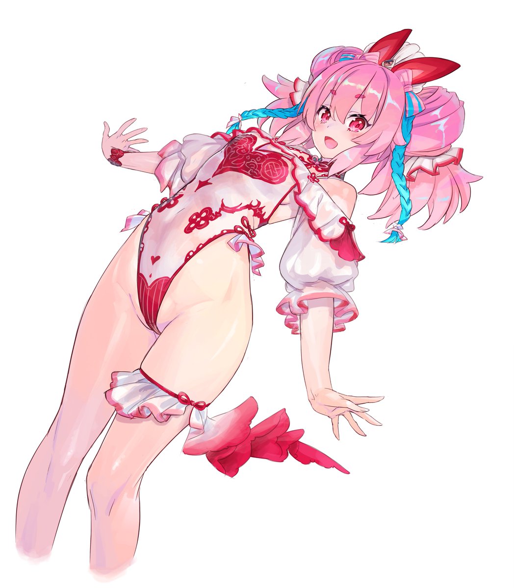 背景ナシと水着設定… 