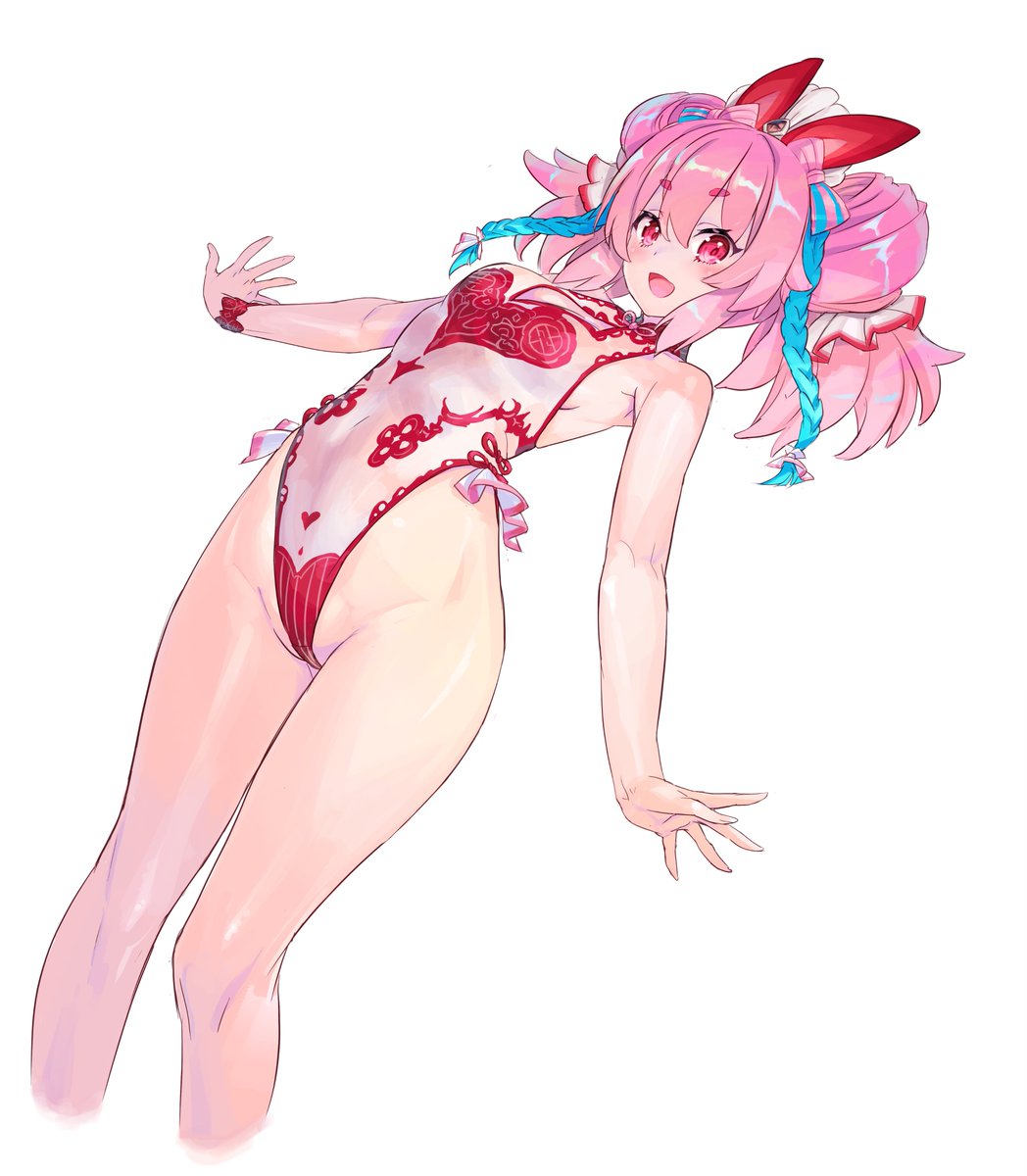 背景ナシと水着設定… 