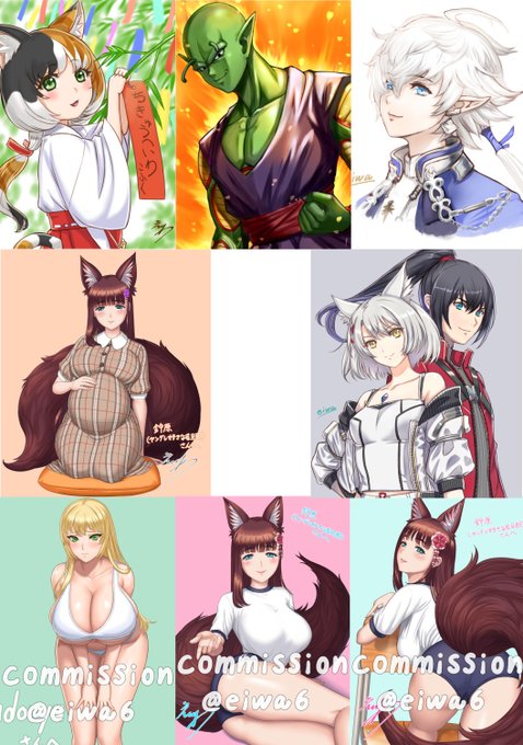 #今月描いた絵を晒そう
めったにか描かない男性キャラを意外と多く描いた7月でした 