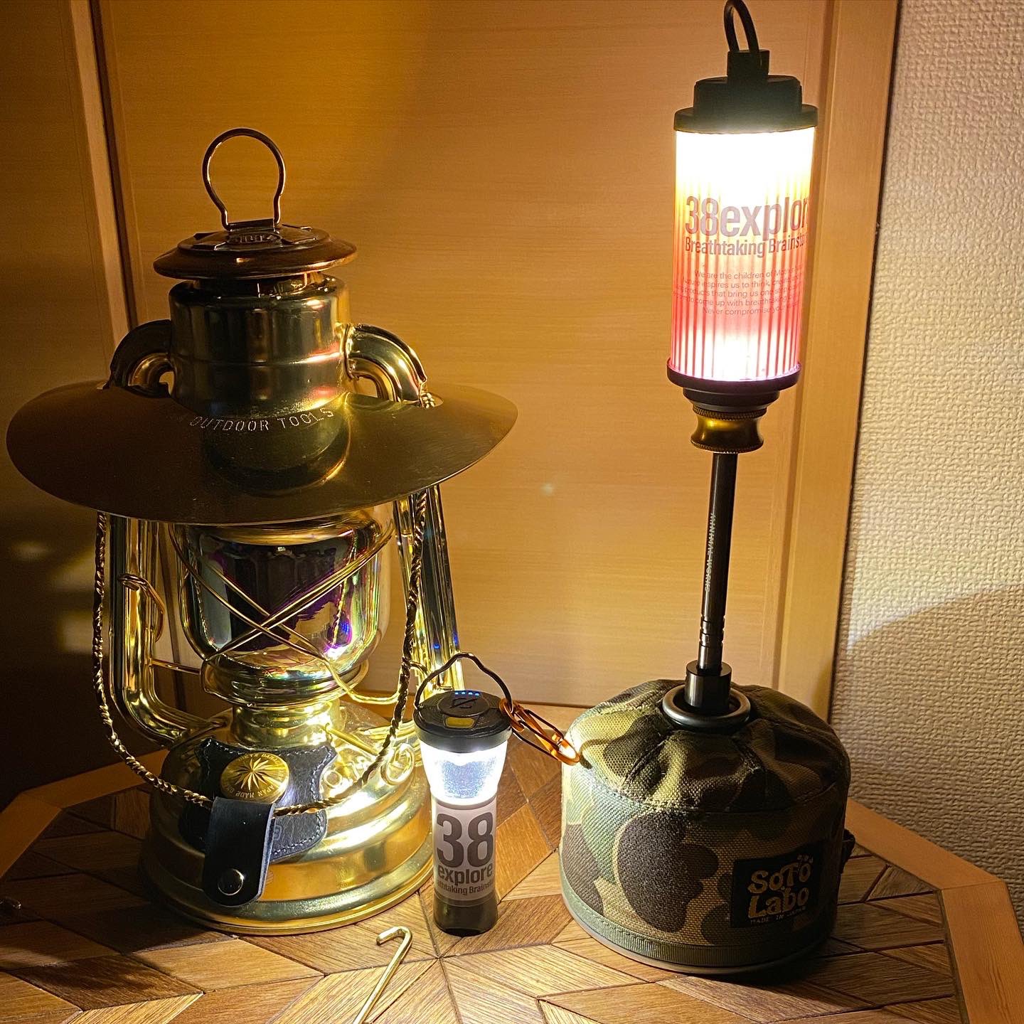 売り出し割引 ベアボーンズ ランタン 真鍮ベイル inspektorat