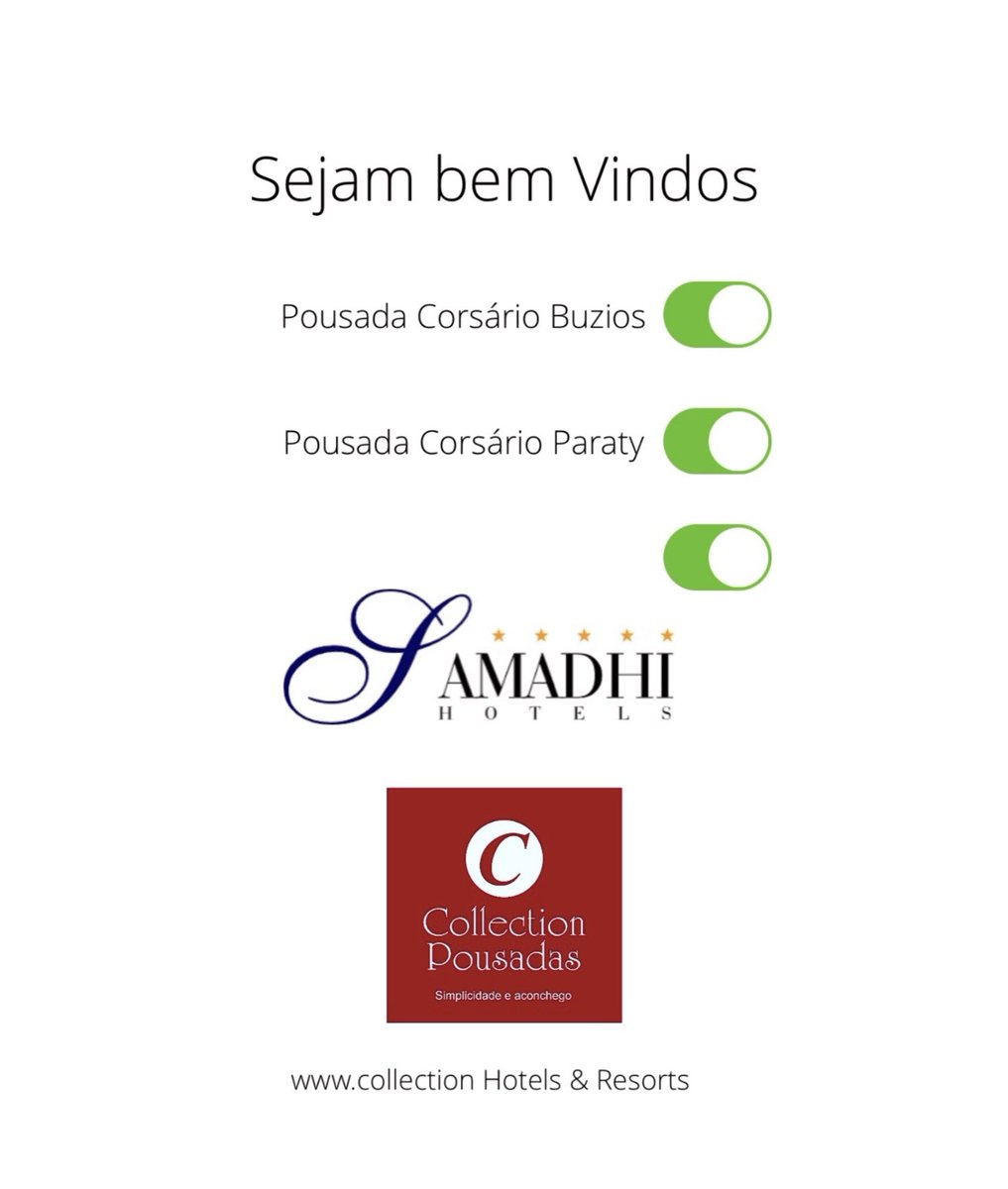 Em Búzios ou em Paraty
No estado do Rio de Janeiro, a hospitalidade das pousadas da Samadhi Hotels  está a sua disposição. #hotéis #hotelaria #hospitalidade  #hoteisinteligente #distribuicao #vendas #marketing #pousada #buzios #paraty