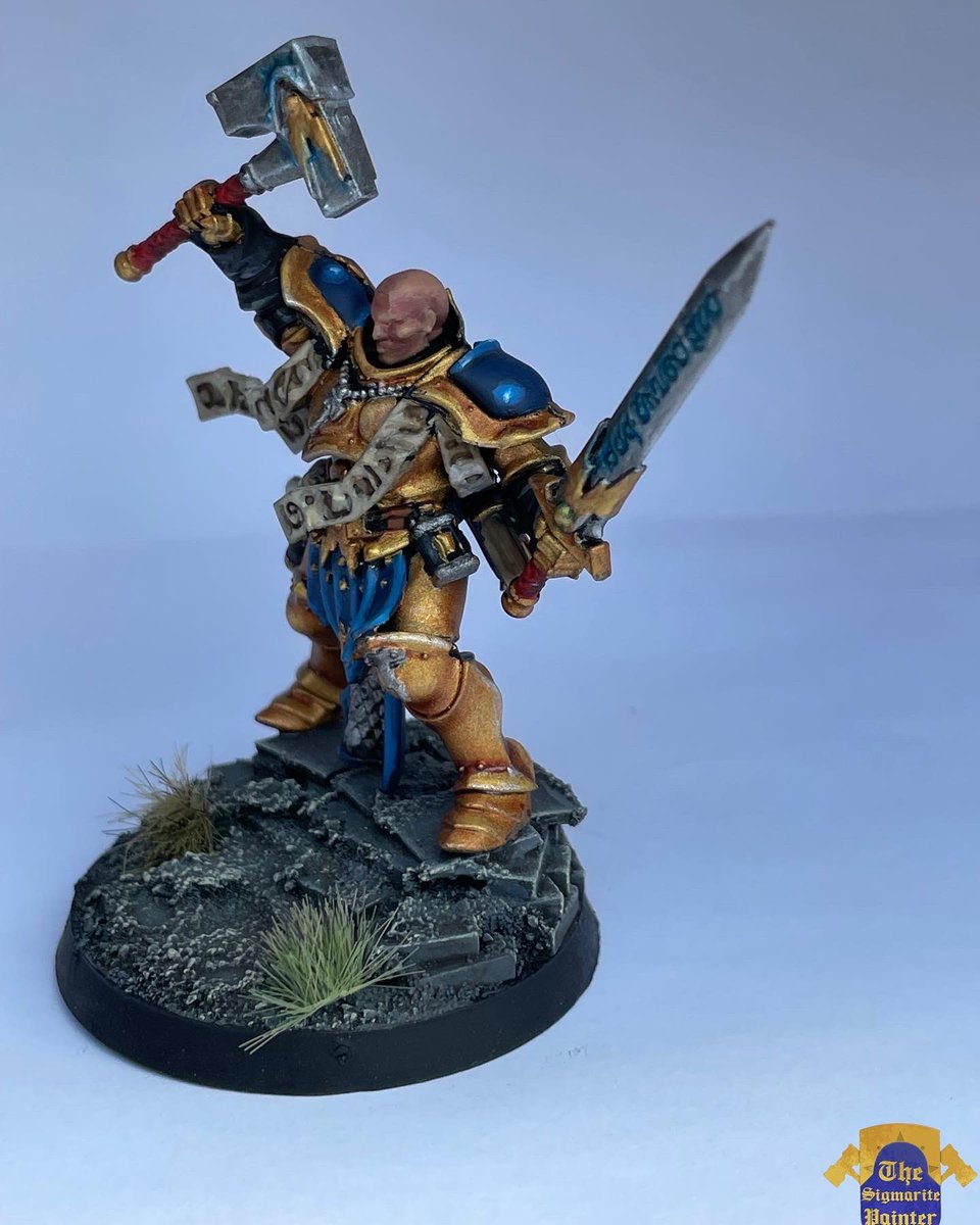 danielvdent's tweet photo. #KnightQuestor #DacianAnvil is done and ready to go to battle alongside the #StormcastEternals of the #HammersofSigmar in the #AgeofSigmar.
@WarComTeam #WarhammerCommunity #Warmongers #PaintingWarhammer #Warhammer #miniaturepainting https://t.co/rAmYic6GZh