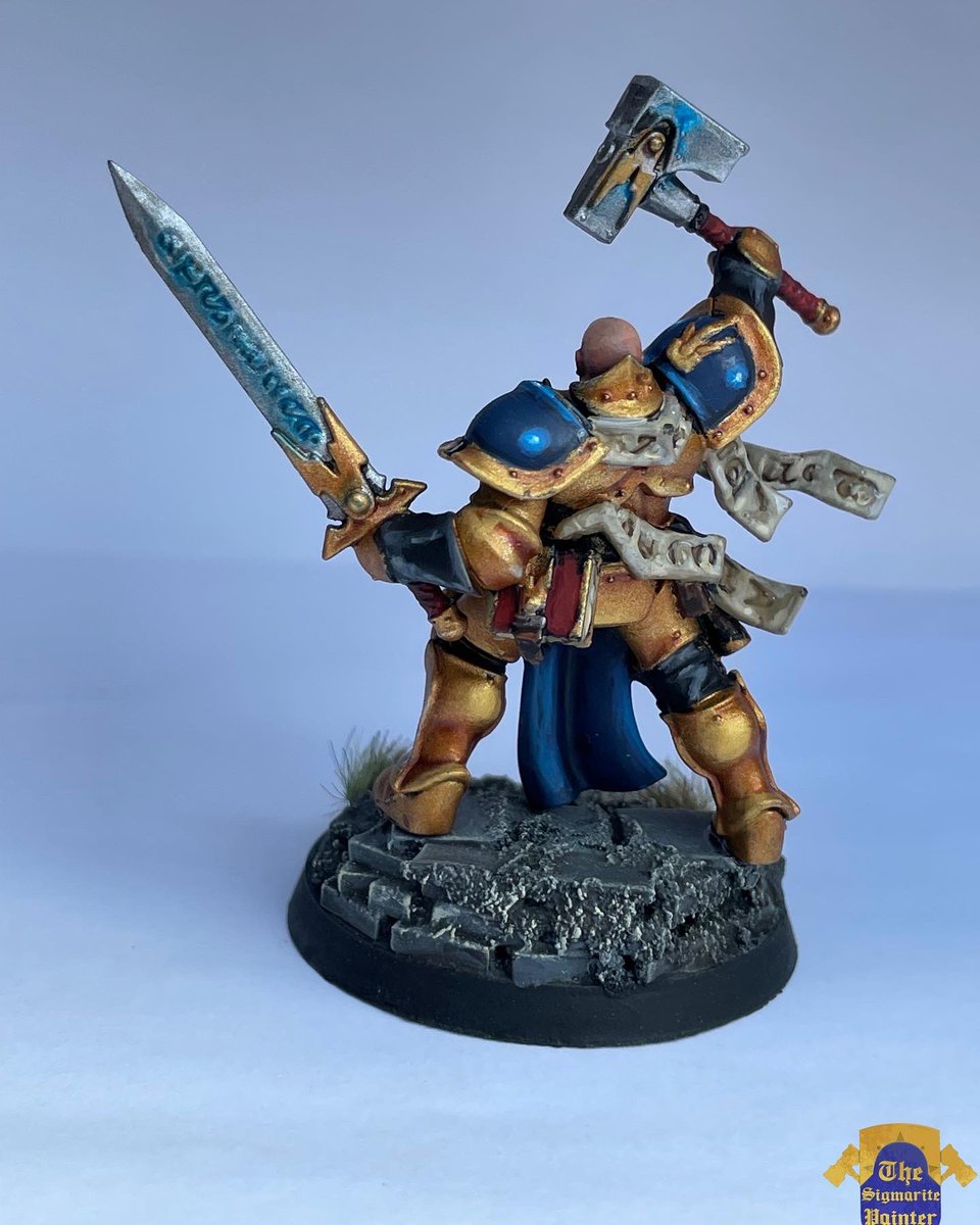 danielvdent's tweet photo. #KnightQuestor #DacianAnvil is done and ready to go to battle alongside the #StormcastEternals of the #HammersofSigmar in the #AgeofSigmar.
@WarComTeam #WarhammerCommunity #Warmongers #PaintingWarhammer #Warhammer #miniaturepainting https://t.co/rAmYic6GZh