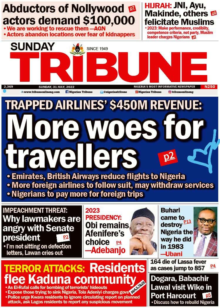 draysho's tweet photo. It's so Sad to be In Nigeria this period. I have checked for good News in our newspaper for the last 2weeks. I saw Only 3... So Sad https://t.co/9w6lSU1COi