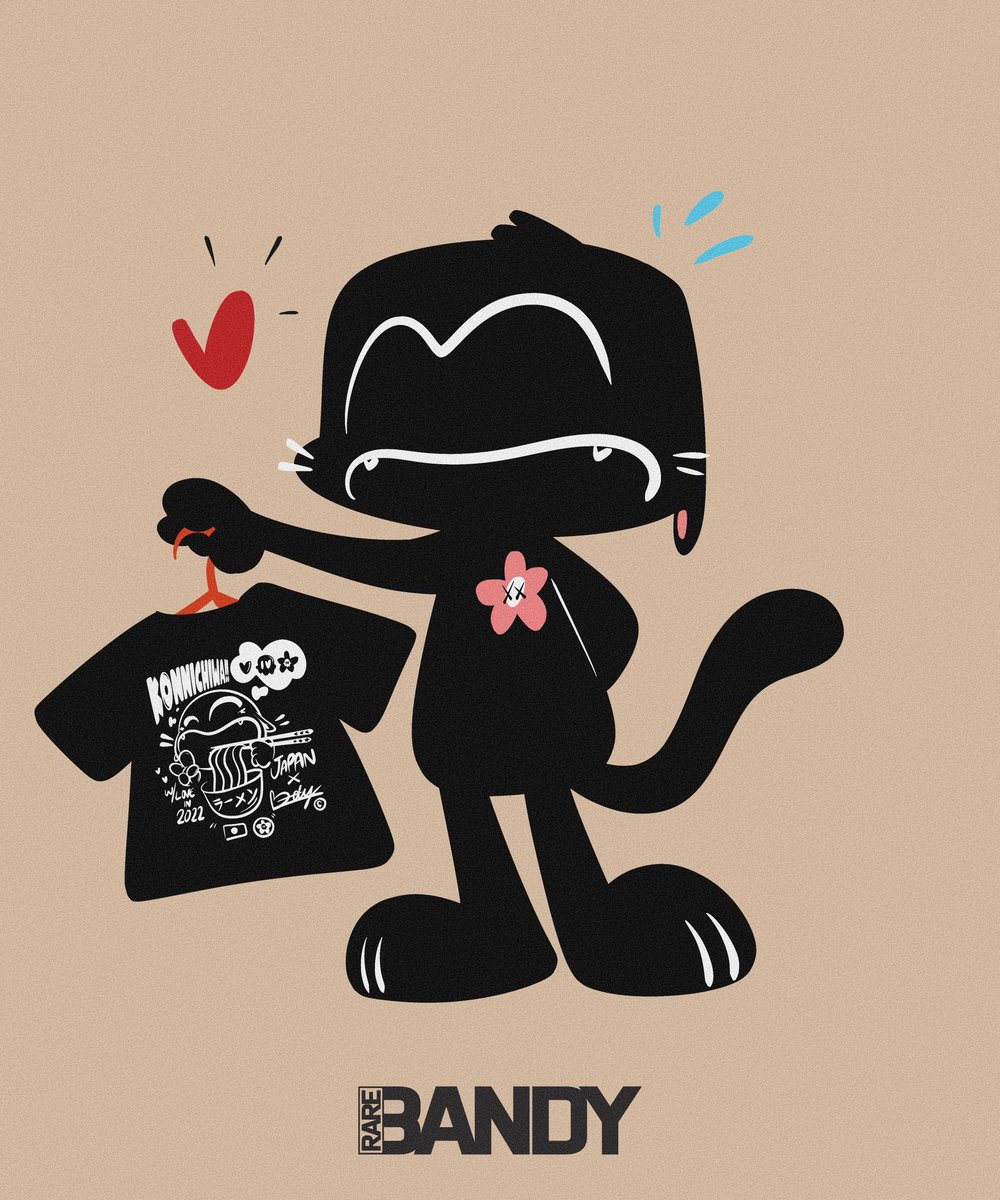 RAREBANDY's tweet image. Last day to get a Konnichiwa Bandyland Tee! Digging the response on these and a/o to everyone that grabbed one so far! ✌🏾✨❤️

rarebandy.com/products/konni…