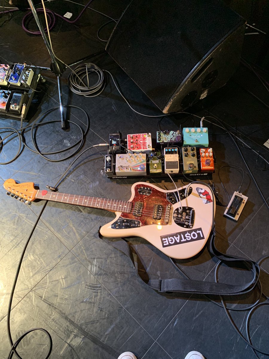 easternsugiyama's tweet photo. 高円寺HIGHにてOptloquatサポートでした。一年以上ぶりのライブハウス復帰戦、面白いメンバーとやれて楽しかったです😌 キルミル小森さん迎えてギター4人編成してみたのも個人的に色々と勉強になった◎ https://t.co/GxMaLXumRl
