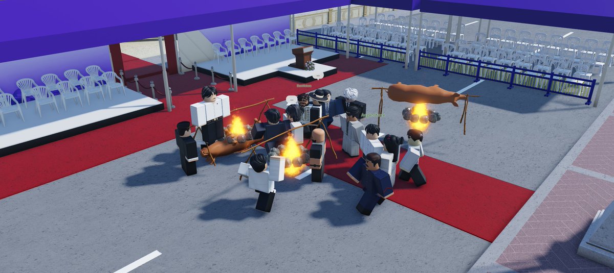 PHL_Balangay's tweet photo. Congratulations, Mayor CoralCartoon583!

The inauguration ends with a feast of lechon. https://t.co/RV23f59iwA
