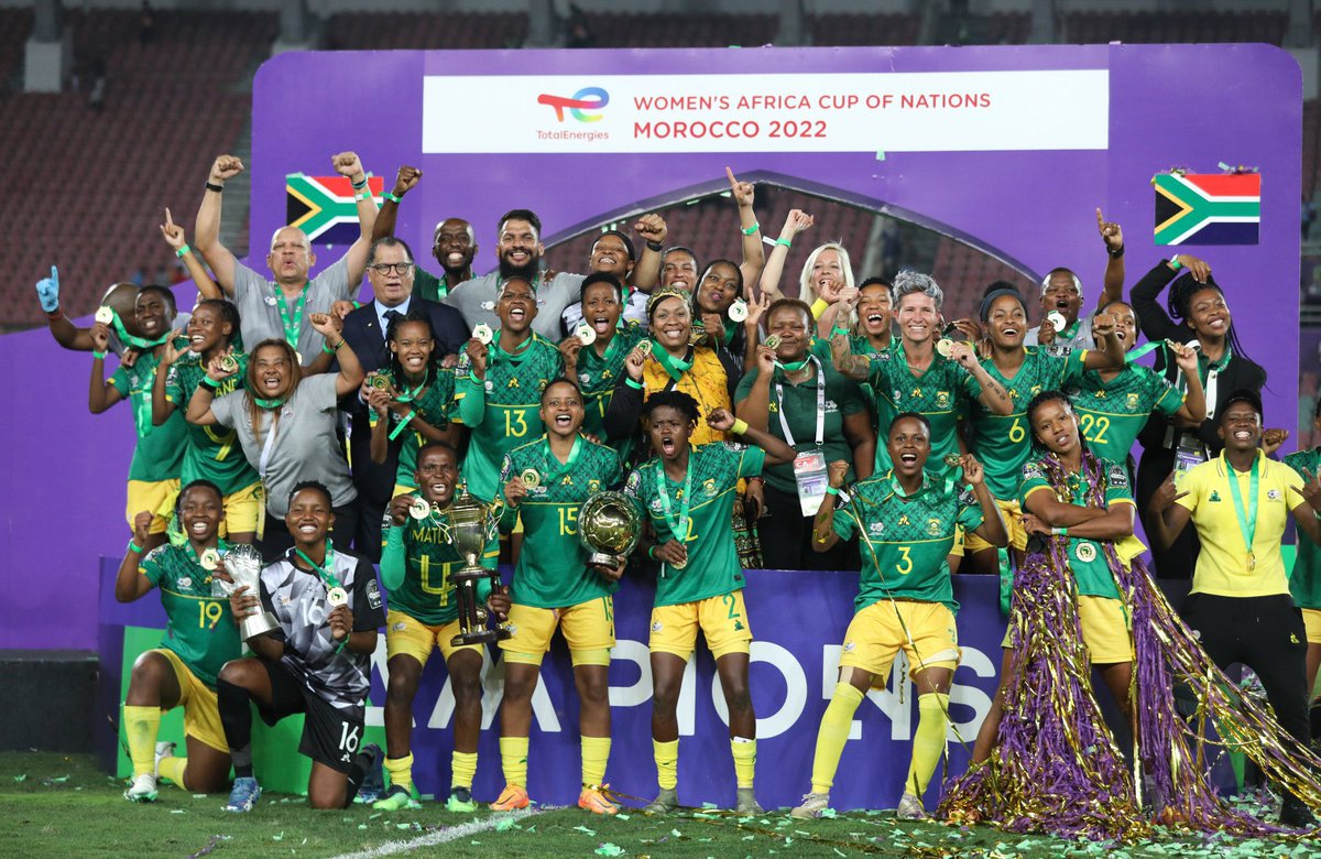 Too nice 🙌🏼 Well done @Banyana_Banyana #ChampionsOfAfrica #WAFCON2022