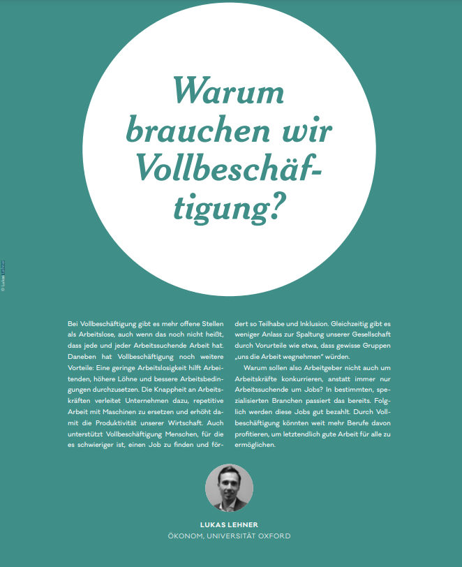 Warum brauchen wir Vollbeschäftigung?

1. Höhere Löhne &amp; bessere Arbeitsbedingungen
2. Produktivitätswachstum
3. Soziale Inklusion

Für das <a href="/AundWMagazin/">Arbeit&Wirtschaft Magazin</a> habe ich versucht diese Frage zu beantworten.👇
arbeit-wirtschaft.at/arbeiten-am-ma…