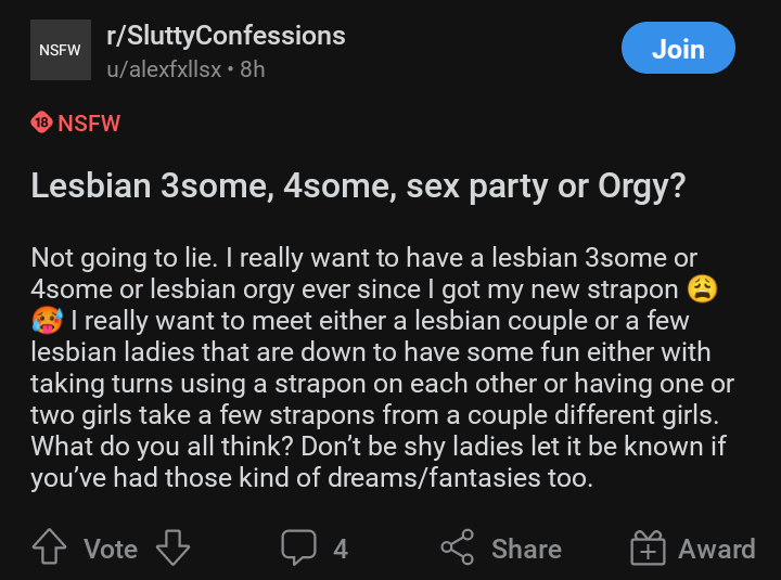 Males Of Reddit On Twitter I Really Want To Have A Lesbian 3some Or