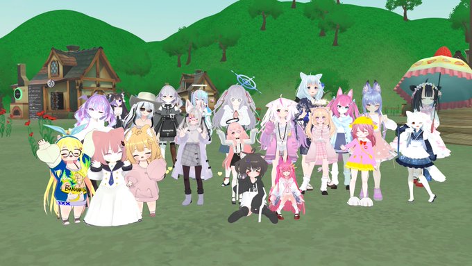 昨日は沢山のロリ集まった,みんな可愛い❤❤
#ロリアバター集会 