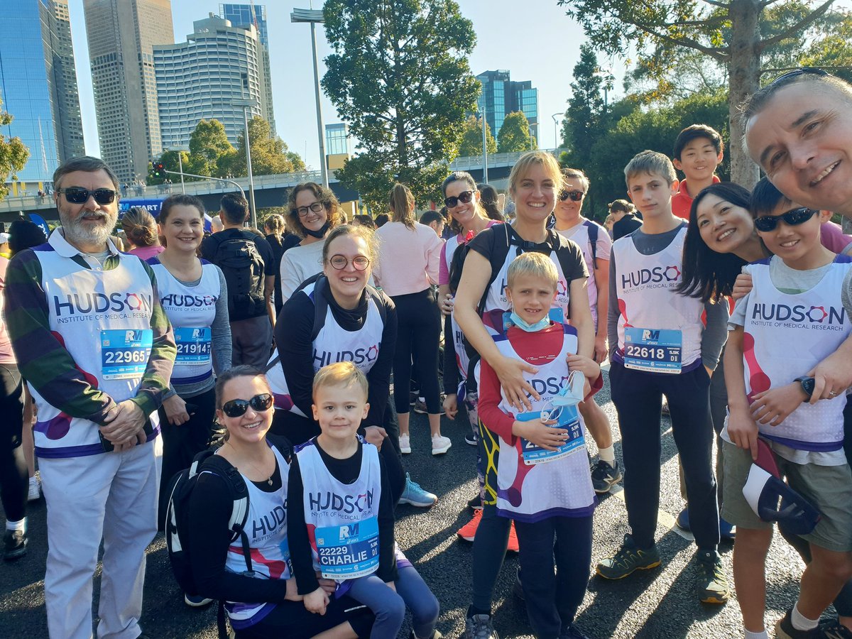 A most perfect day for #RunMelbourne to #RunForResearch @Hudson_Research