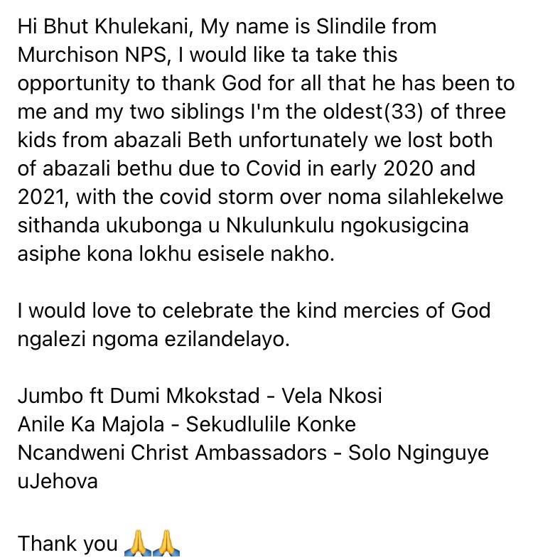 SundayDevotion's tweet image. My Gospel Triple Play

Email your selection to sundaydevotion@gagasi995.co.za

@gagasifm 

#StillAtIt
#SundayDevotion
#GospelTriplePlay 
#Gagasifm