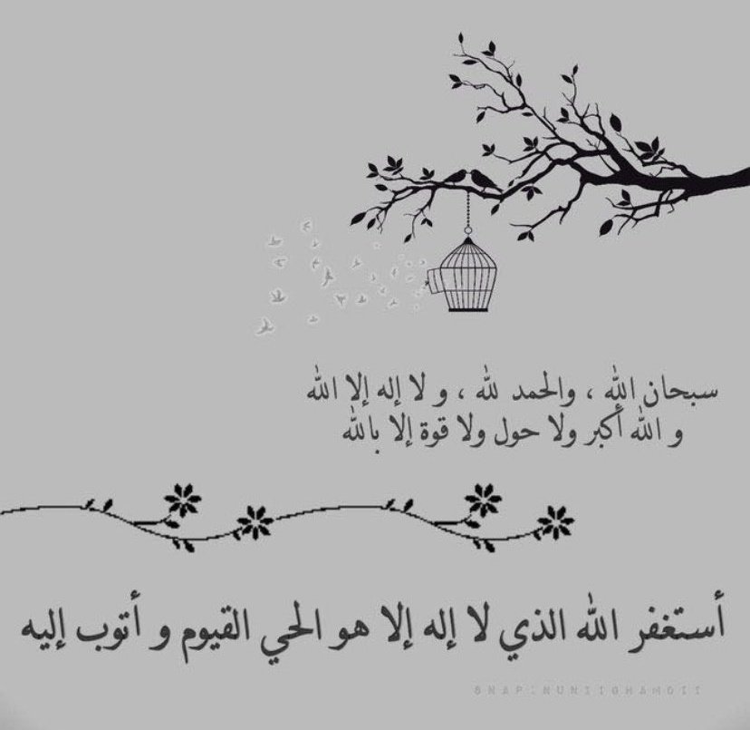 استغفر الله الذي لا اله الا هو الحي القيوم واتوب اليه🤲🤍