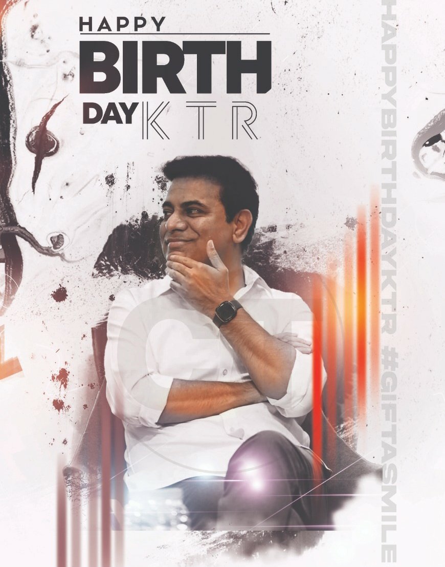 DcpoVKB's tweet photo. @KTRTRS sir ..Happiest birthday to you .. https://t.co/COhmFWMvQc