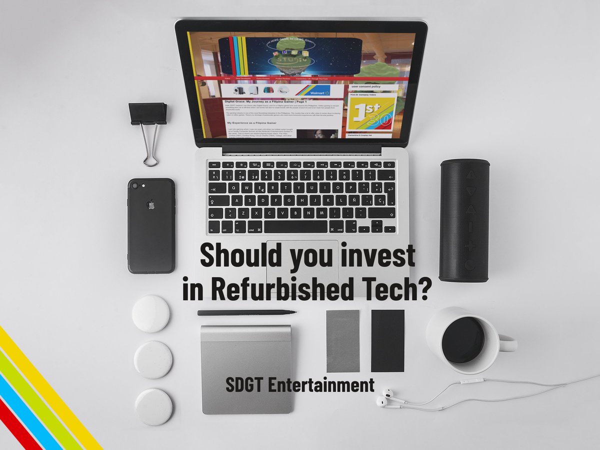 SDGTStudio's tweet photo. Should you invest in Refurbished Tech?

https://t.co/Pp1Ehy0vnb

#SdgtEnt #CertifiedRefurbished #Computers #FactoryRefurbished #Laptops #Investigation #Monitors #PC #Linux #Mac #Phones #Refurbished #Tablets #Tech #SdgtEntertainment https://t.co/lreMMdG0By