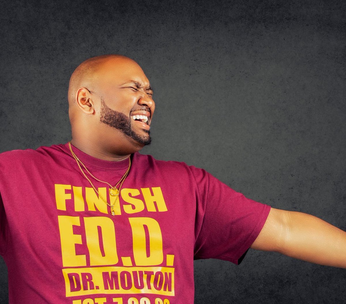PrincipalMouton's tweet photo. It is done ✅🎉 Dr. Cleveland Mouton, III 😁 https://t.co/ccHF2kLWGG
