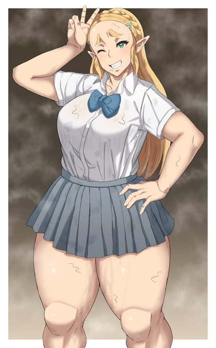 ゼルダ(学生のすがた) 