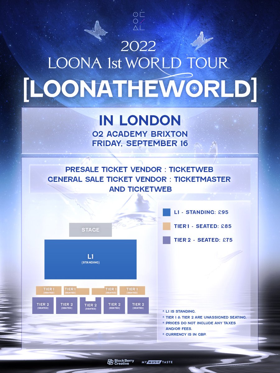 _mymusictaste's tweet photo. ⏳24 HOUR COUNTDOWN⏳

TasteMaker PRESALE of:
2022 LOONA 1st World Tour : [LOONATHEWORLD] in EUROPE

PRESALE INFOℹ️https://t.co/N2IoyIhQP5

**Only TasteMakers who made for applicable cities are eligible for the TasteMaker promo code for this tour.

#LOONAinEurope #LOONATHEWORLD https://t.co/SxA5XzKH9p