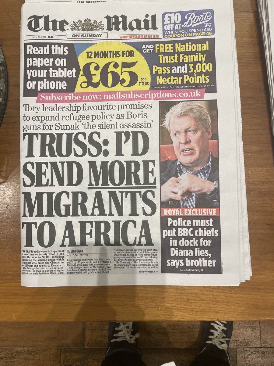 marshalling the spirit of pro- Mosley Mail in 1930s; hard to know which sinks lower - this rag or Truss