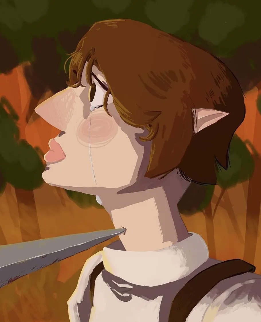 teethscrafts's tweet photo. Did a redrawing of a old piece, from last year. I'm happy to see so much improvement :) #Redraw #art https://t.co/yUnQ77RlLn