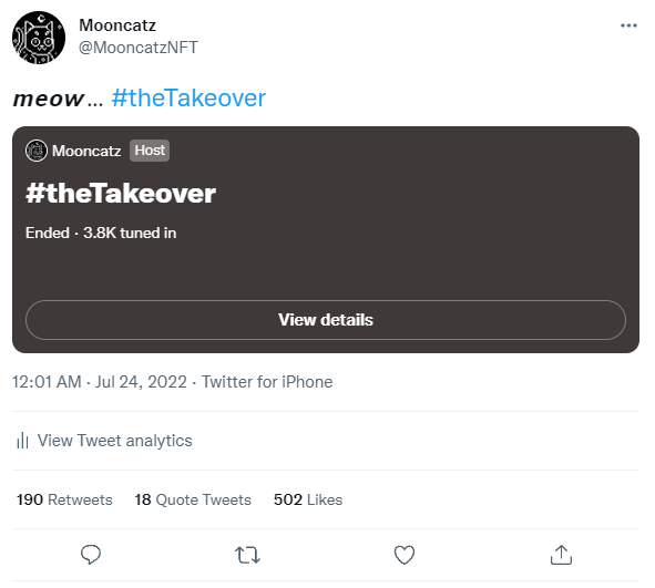 Mooncatz tweet media