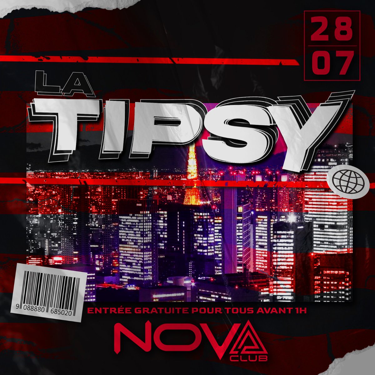 novaclub45's tweet photo. LE PLANNING DE LA SEMAINE 🔥

Au programme :
28/07 : #latipsy
29/07 : #lafresh 
30/07 : #LekidxDanny 

UNE SEMAINE BIEN CHARGÉE VOUS ATTEND !⏳ https://t.co/137BGVL7eQ