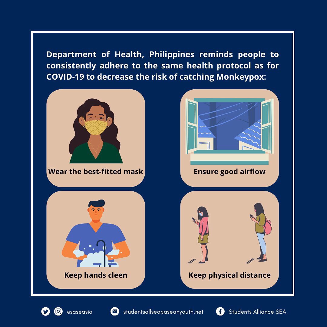 saseasia's tweet photo. “I have decided that the global monkeypox outbreak represents a public health emergency of international concern” - World Health Organization chief Tedros Adhanom Ghebreyesu
Visit @WHO to know more!
Keep safe and always be ready!
#sasea #monkeypox #WHO https://t.co/oX7VpsQRjM