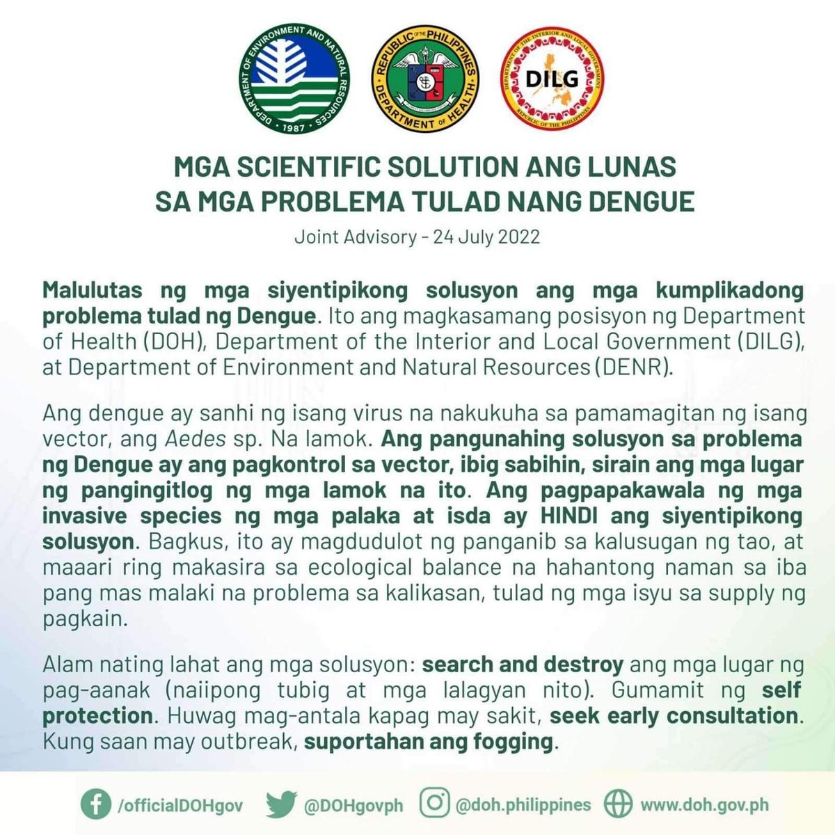 One News Ph On Twitter Doh Reminder Remove Stagnant Water To Prevent One News Ph On Twitter Doh Reminder Remove Stagnant Water To Prevent