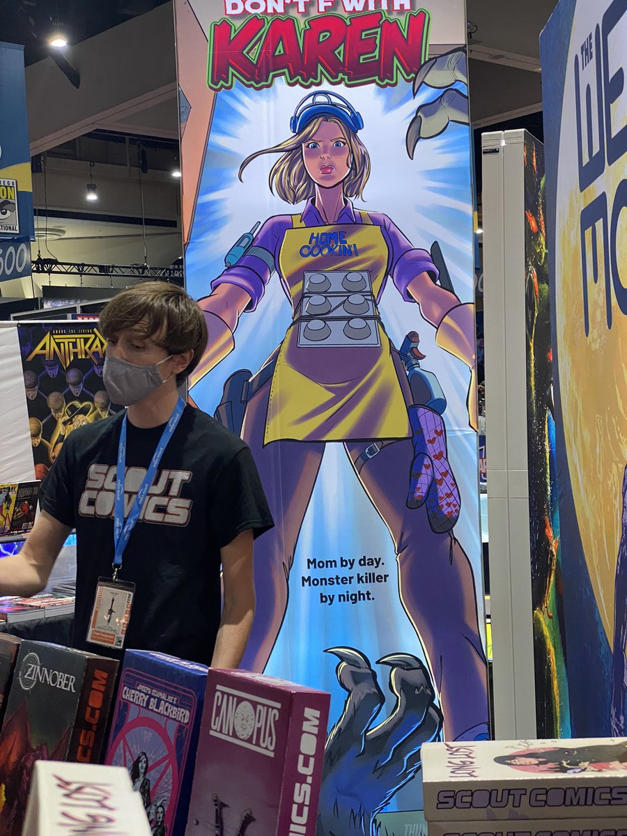 Swing by Booth #2615 to visit <a href="/ScoutComics/">Scout Comics and Entertainment</a> &amp; <a href="/ThunderComicsOF/">Thunder Comics</a> tomorrow for some great stuff