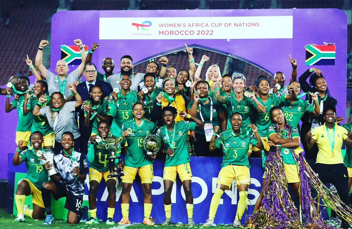 Kn_Football's tweet photo. 📢 Muy orgullosos de ver  a nuestra #knplayer Kholosa Biyana ( @Kholosa_Biyana ) ganar con su selección 🇿🇦 la Copa de África!!!
Enhorabuena Kholo!!!
.
.
.
.
.
#wafcon2022 
#futfem
#womensoccer 
#copaafrica 
#southafrica 
#futbolfemenino
#veryproudofyou https://t.co/Fz3at5pcWN