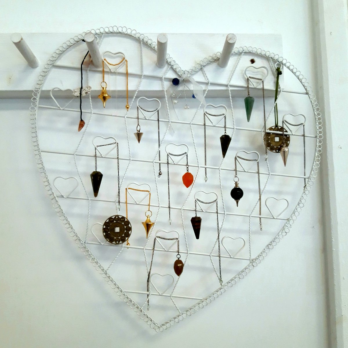 FreyaIngva's tweet photo. See you tomorrow at #228ChingfordMount for your #Dowsing #Debut
We'll make #pendulums but you can #purchase a ready-made one
I can't wait!

#London #Chingford #diviner #dowser #divining #heart #workshop #ancienttool #pendulum #rhabdomant #rhabdomancy #waterwitching #tealeafreader https://t.co/HExkN0zrQP