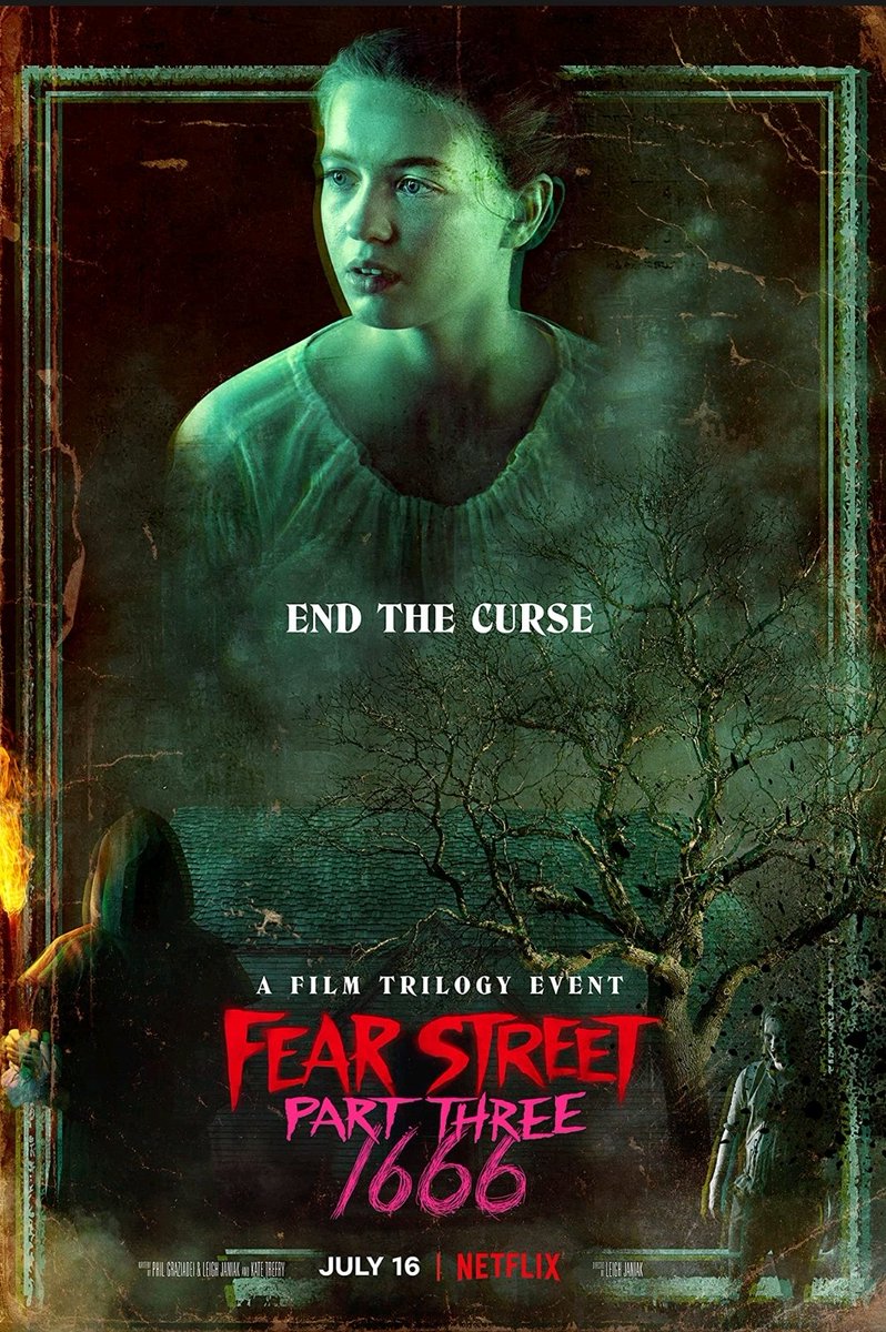 tamilhollywood2's tweet photo. Fear Street : நல்ல ஒரு Horror Trilogy

படம் ரிலீஸான அதே  வரிசையில் பாருங்கள். கீழே உள்ள வரிசைப்படி

Fear Street Part One : 1994 2021 - 6.1 ⭐
Fear Street: Part Two - 1978 - 2021 - 6.7 ⭐
Fear Street Part Three - 1666 -2021 - 6.6 ⭐

இந்த படங்களை பற்றிய மேலும் விபரங்கள் Blog ல் 👇 https://t.co/rkGdiKzGYK